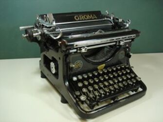preview GROMA Schreibmaschine